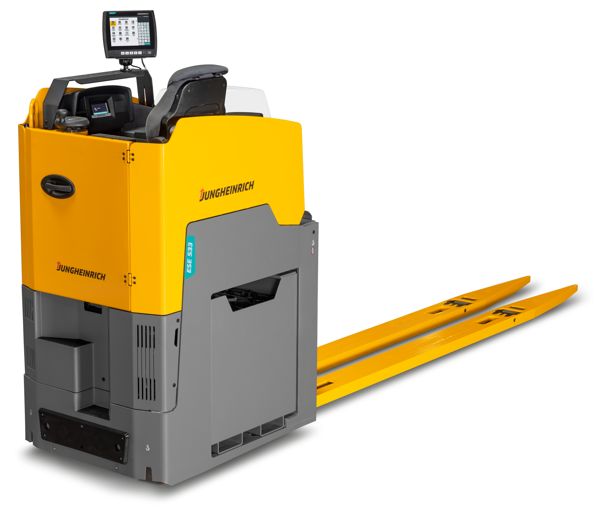 Electric Sideways-Seated Pallet Truck